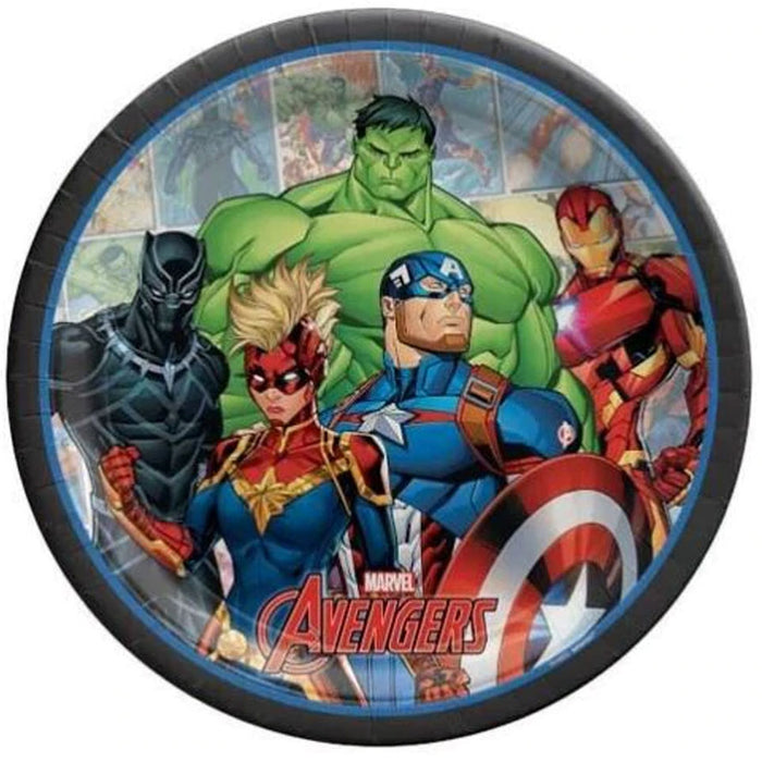 Avengers Unite Lunch Plates 9" | 8ct