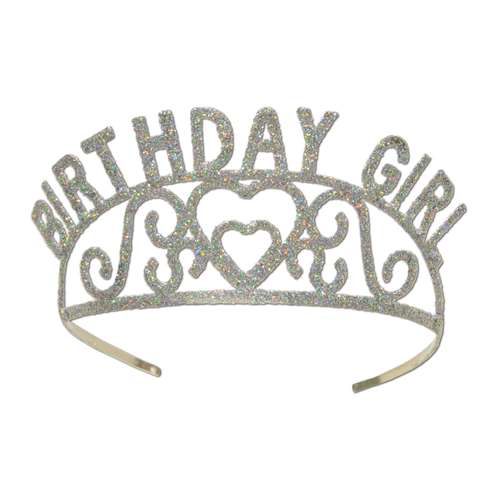 Milestone Glittered Birthday Girl Tiara  | 1ct
