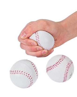 Baseball Foam Sport Ball, 2.5" | 12 ct