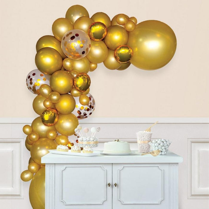 Gold Balloon Garland Kit | 1kit