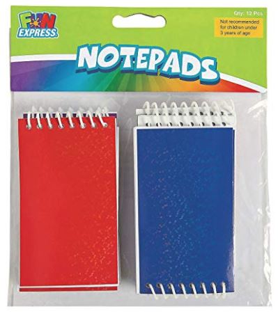 Shimmer notepads | 12ct