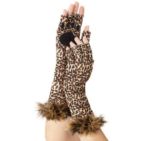 Leopard Gloves | 1 pr