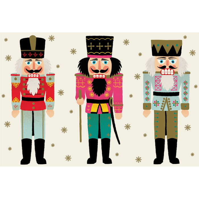 Hester & Cook Nutcrackers Paper Placemats | 24ct