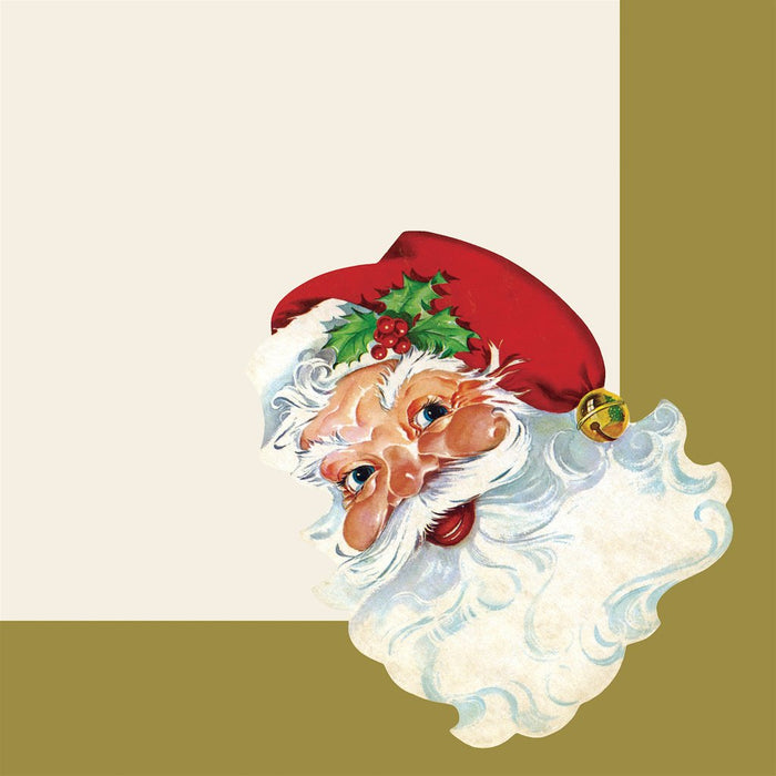 Hester & Cook Santa Beverage Napkins | 20ct