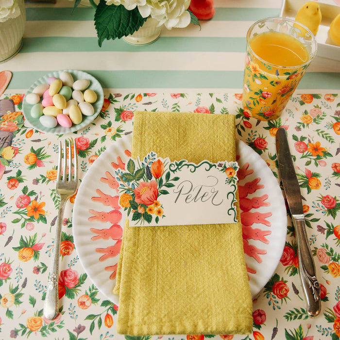Sweet Garden Placemats 24 sheets | 1ct
