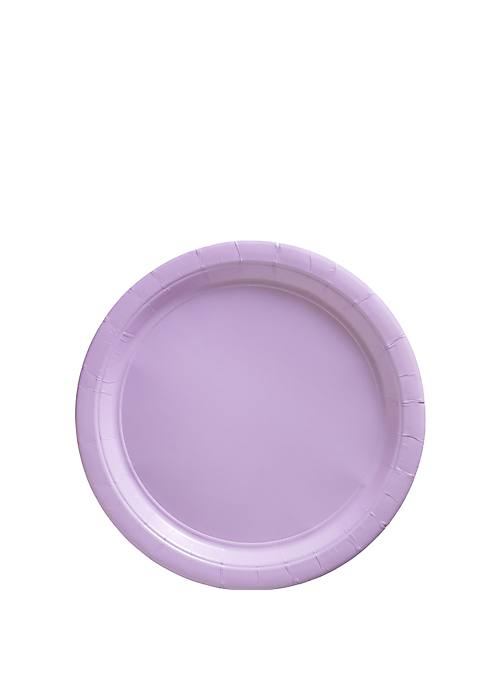 Lavender Paper Dessert Plates 6.75'' | 20ct