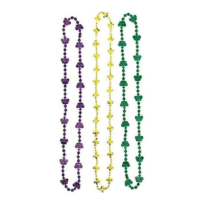 Mardi Gras Mix Up Necklaces Set | 1ct