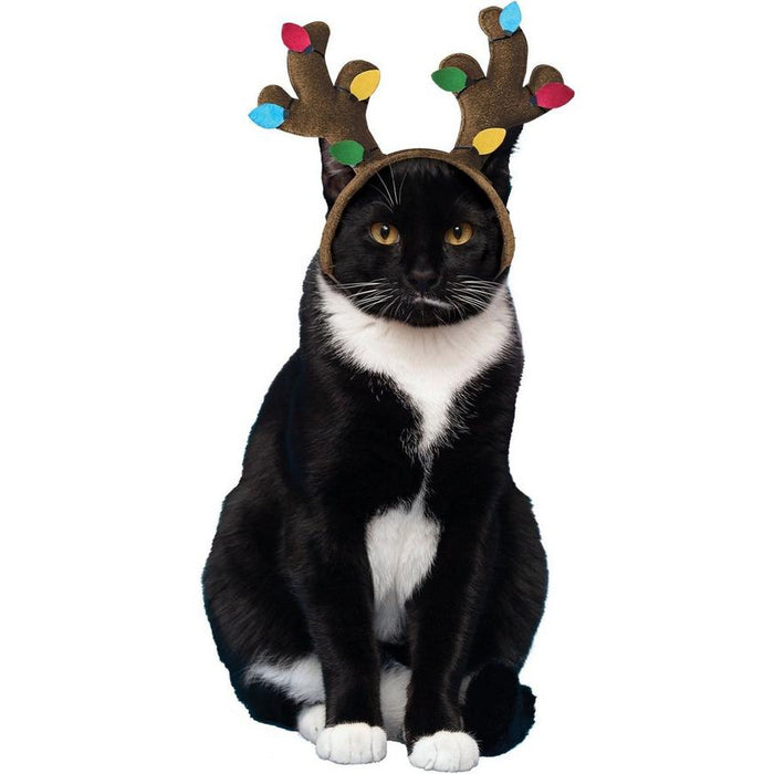 Christmas Reindeer Pet Headband | 1ct