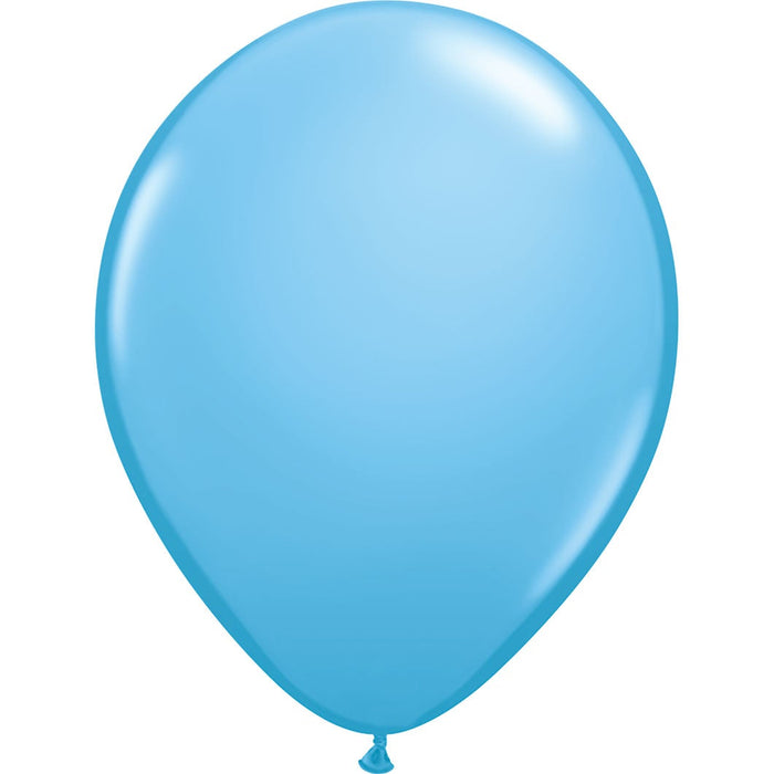 Pale Blue, Qualatex 11" Latex Balloon | 100ct.