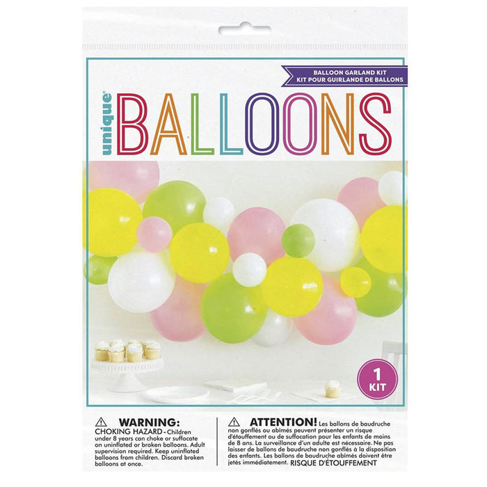Spring Colors Latex Balloon Garland Kit, 27 Pc | 1ct