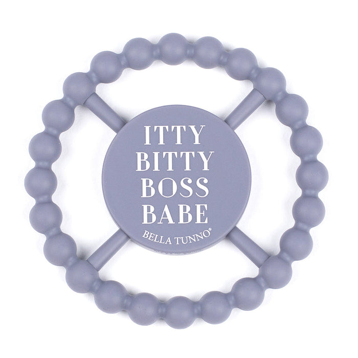 ITTY BITTY BOSS BABE HAPPY TEETHER | 1ct