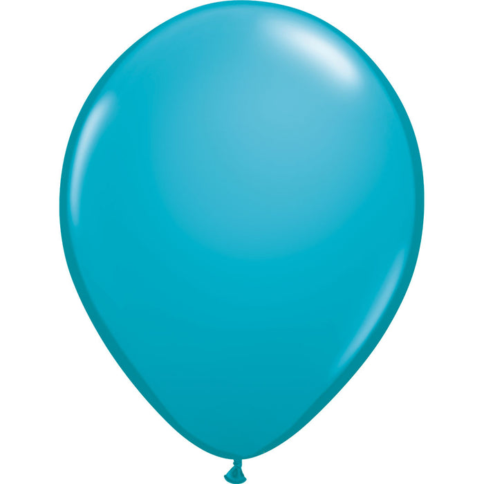 Tropical Teal, Latex Balloon 11'' | 1ct Does Not Include Helium