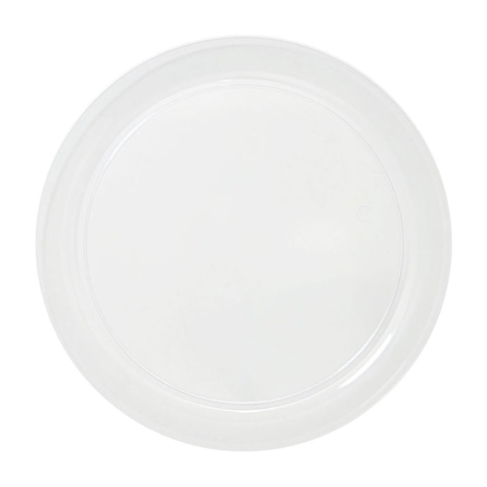 Elegant Living Clear Dinner Plates 9" | 75ct