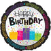 18-Inch Happy Birthday Gifts Mylar Balloon