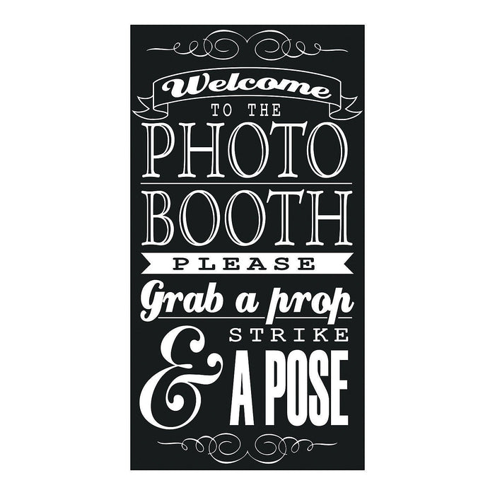 Photo Booth Instruction Sign | 1 ct