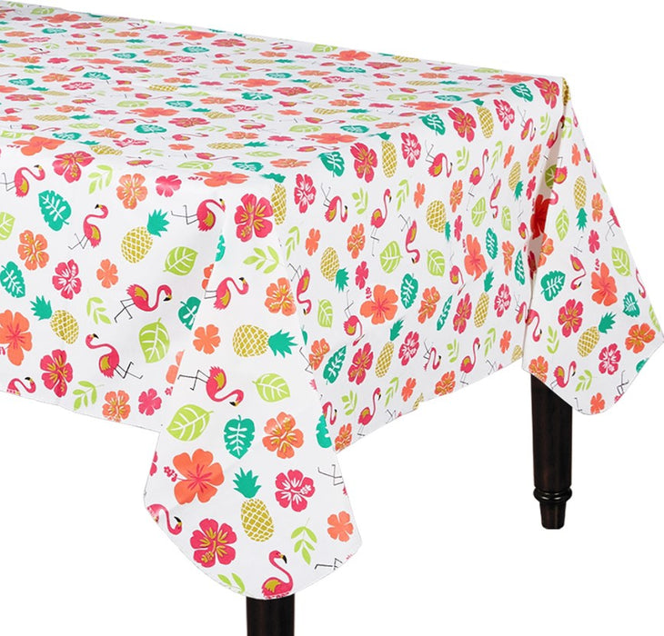 You Had Me at Aloha Flannel-Backed Vinyl Table Cover | 1ct