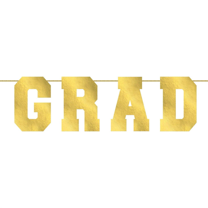 Graduation Oversized "Grad" Banner 15'' x 12' | 1ct