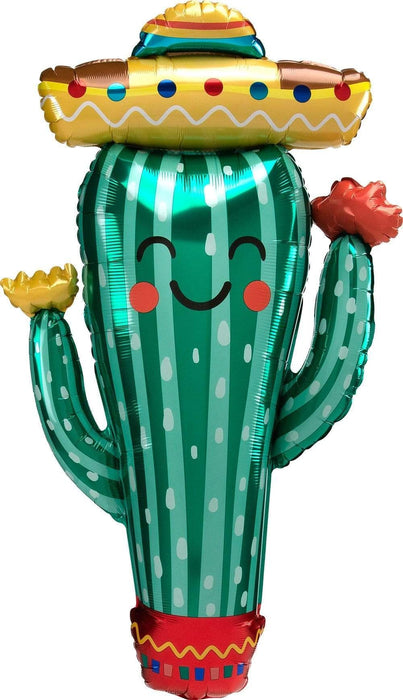 Fiesta Cactus Supershape Balloon 38" | 1ct