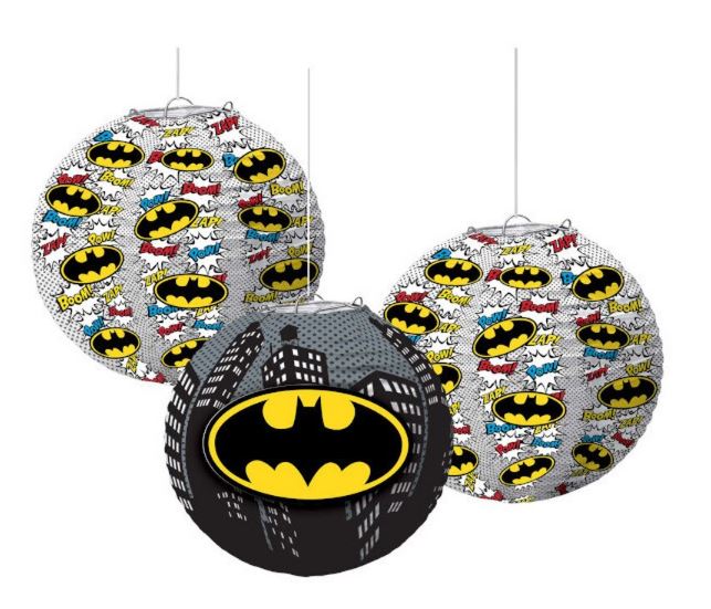 Batman Paper Lanterns | 3ct