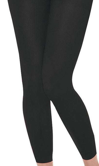 Opaque Footless Apple Coloured Tights