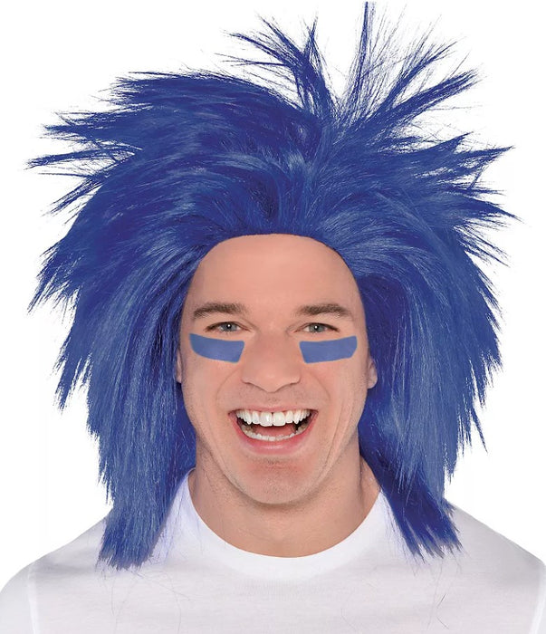 Blue Crazy Wig | 1ct