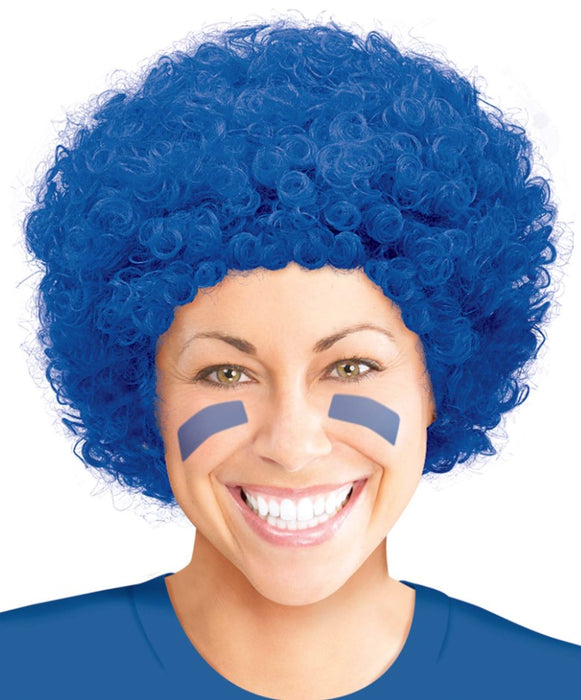 Blue Curly Wig | 1ct