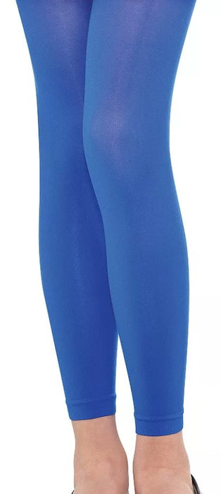 Blue Footless Tights | Child