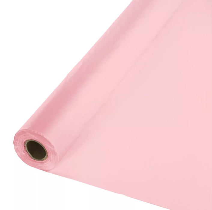 Classic Pink Table Roll | 100ft
