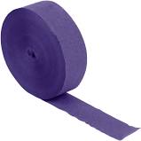 New Purple 500' Crepe Paper Streamer | 1ct