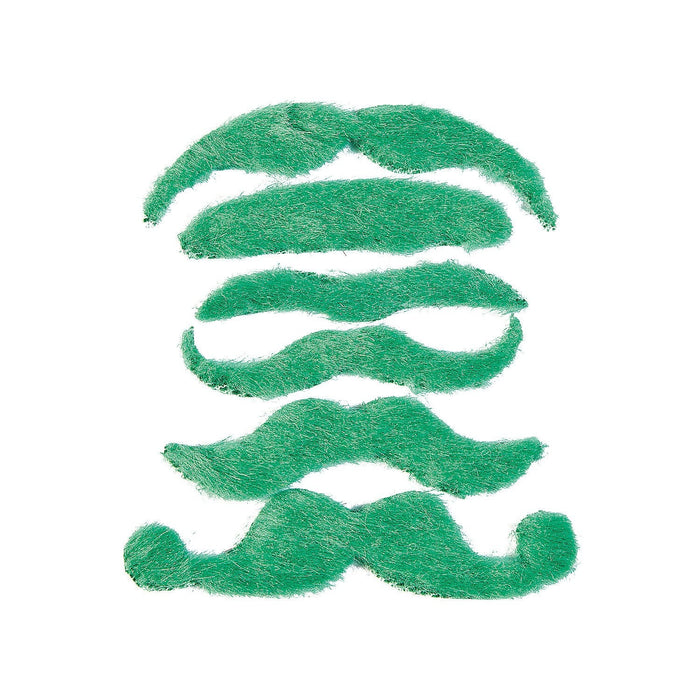 Green Mustache Assortment