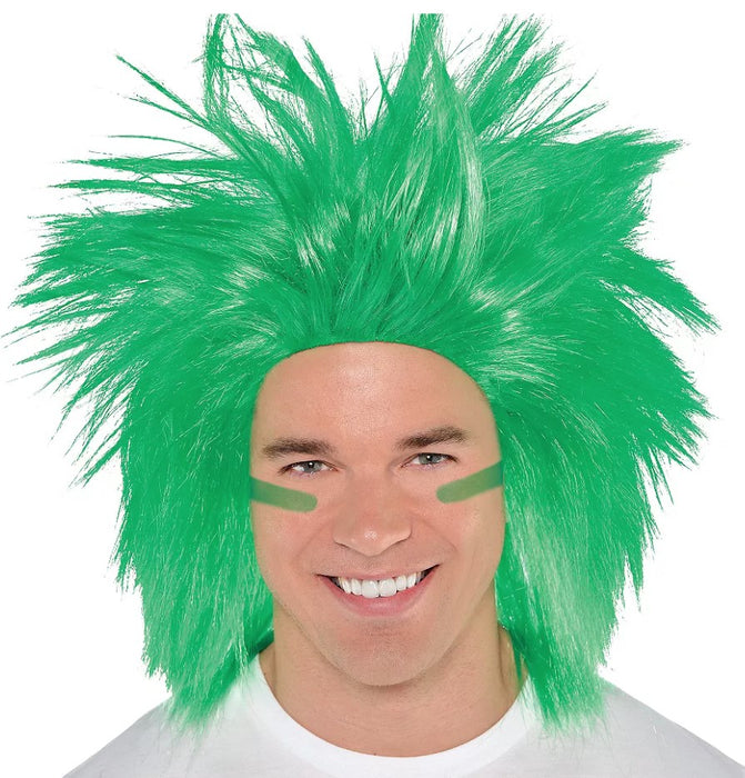 Green Crazy Wig | 1ct