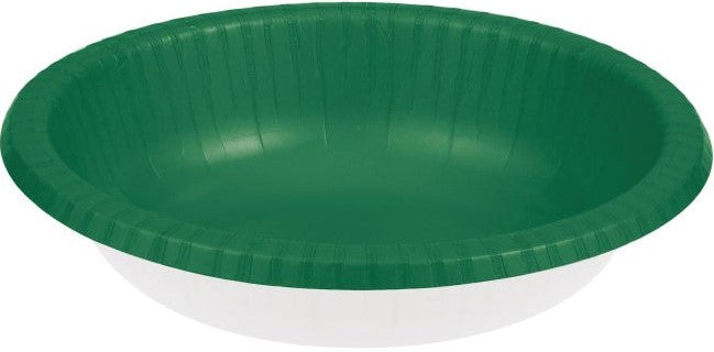 Festive Green Paper Bowl | 20ct