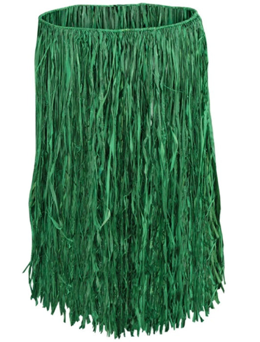 Green Hula Skirt Adult | 1ct