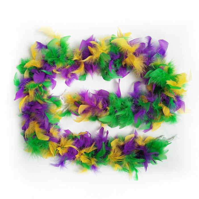 Mardi Gras Feather Boa | 1ct
