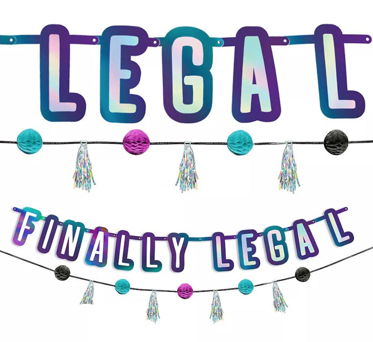 Finally Legal Banner Kit | 1ct