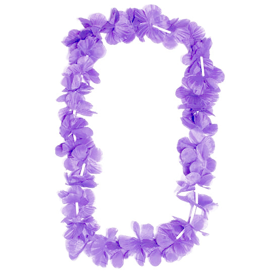 Lavender Purple Flower Lei | 1ct