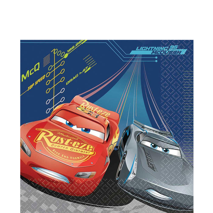 Cars 3 Lunch Napkins | 16 ct