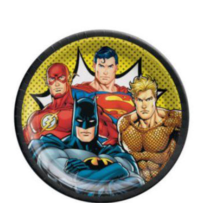 Justice League Lunch Plates | 8ct