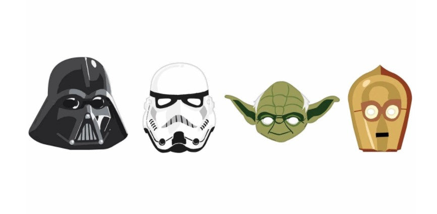 Star Wars Galaxy of Adventures Paper Masks | 8ct
