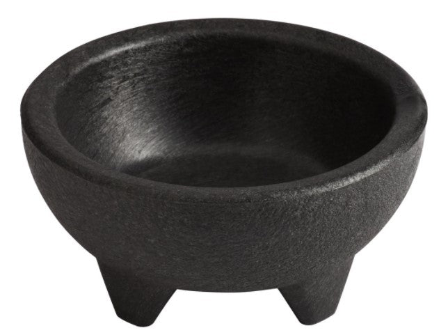Black Plastic Molcajete Bowl 10oz | 1ct