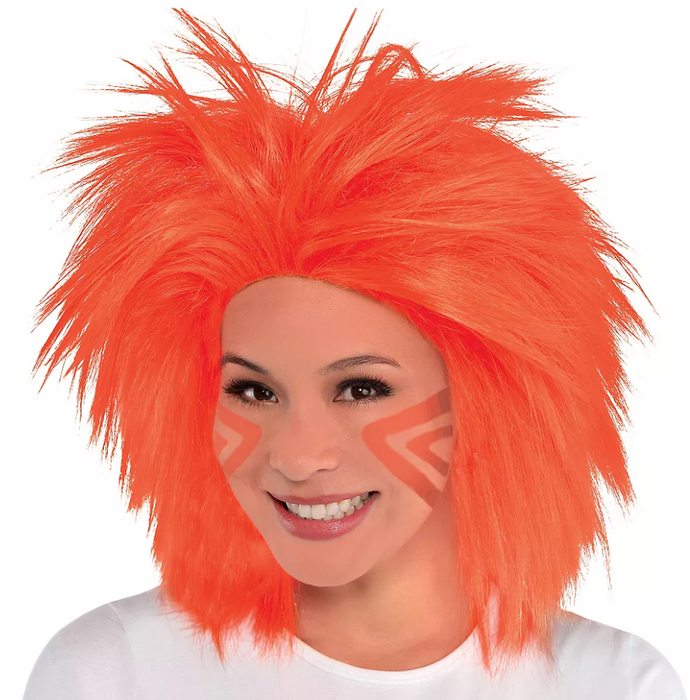 Orange Crazy Wig | 1 ct