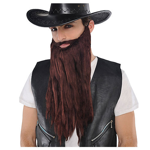 Plush Brown Beard/Moustache | 1ct