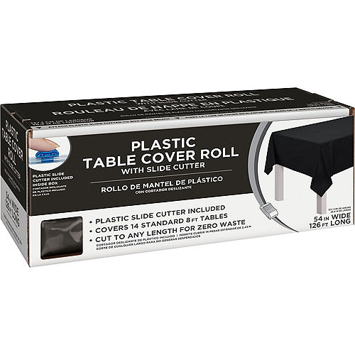 Black Boxed Table Roll 54in x 126ft | 1ct