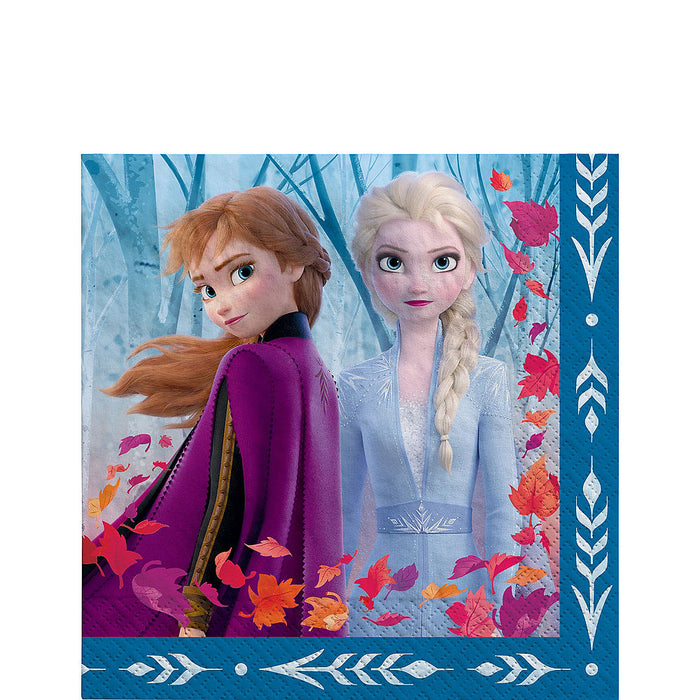 Frozen 2 Party Lunch Napkins 7" | 16ct