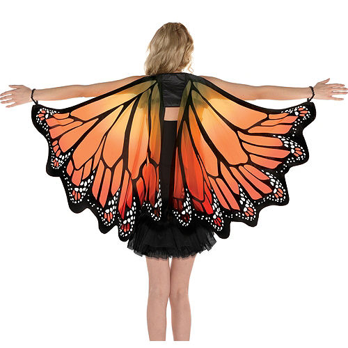 Adult Orange Monarch Butterfly Wings | 1 ct