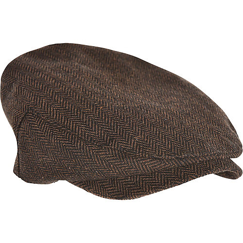 Roaring 20's Brown Newsboy Hat | 1ct
