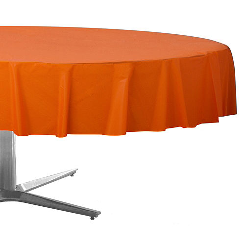 Orange Peel Round Table Cover 84" | 1ct
