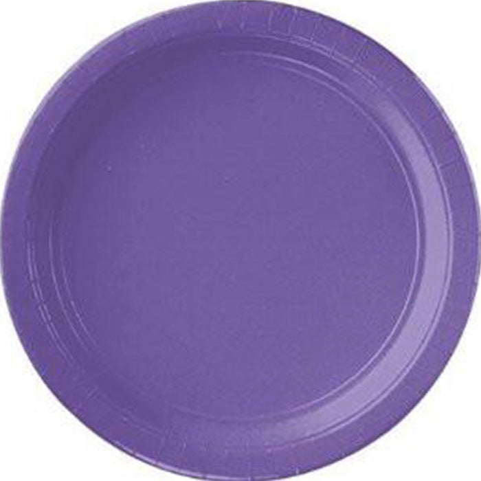 New Purple Dinner Paper Plates 10" | 20ct