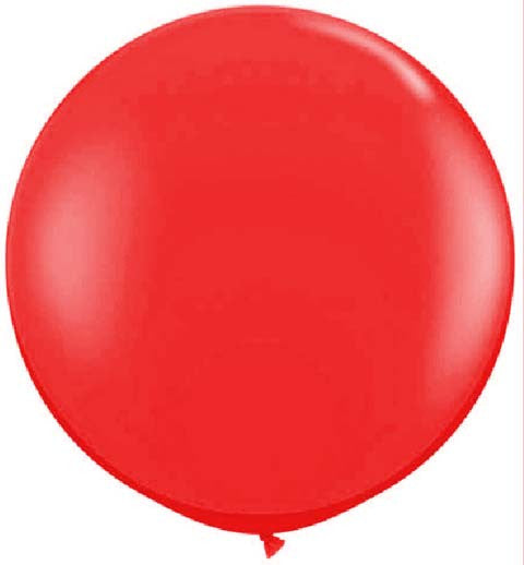 Ruby Red Latex Balloon, 36" | 2 ct