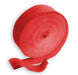 Flame Red 500' Crepe Paper Streamer